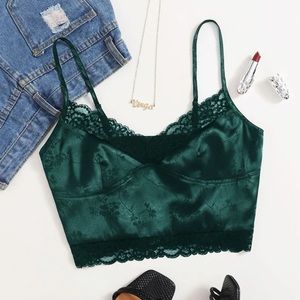 Lace Trim Cami Top